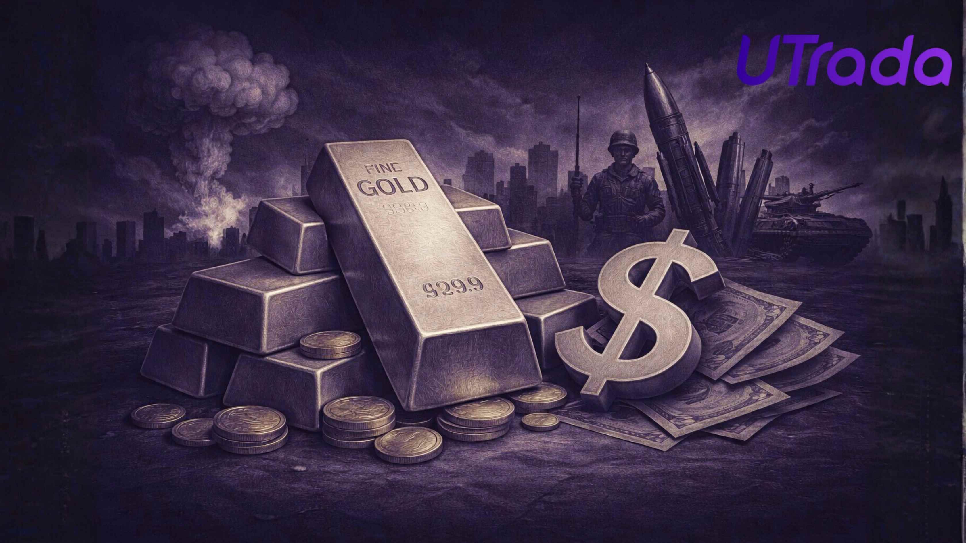 Gold Hits Record High as USD Softens and Risk Tensions